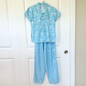 Vintage 2000’s Blue Pajama Set